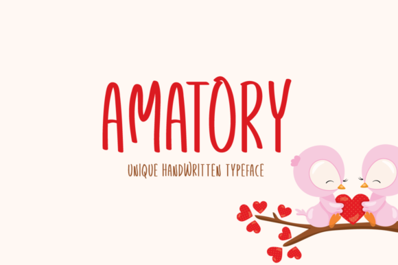 Amatory: A Display Font Built for Personality-Driven Marketing