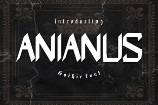 Anianus: The Modern Craft Font for Elegant Product Designs