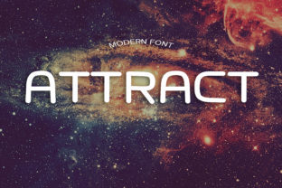 Attract: A Display Font for Makers Who Stand Out