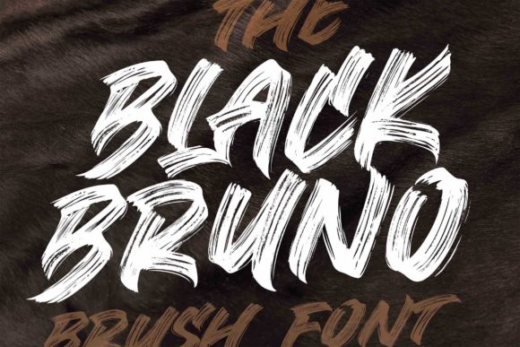 Black Bruno: A Bold & Endearing Display Font for Digital Design