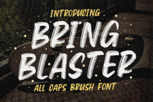 Bring Blaster: A Display Font Designed for Digital Personality