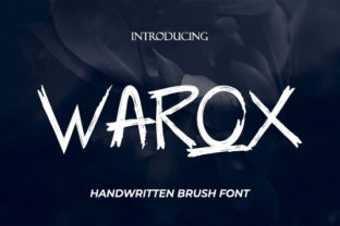 Bringing Raw Edge to Editorial Design with the Warox Font