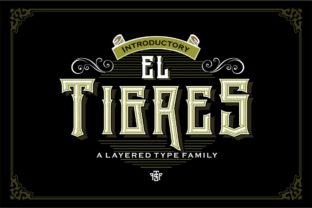 El Tigres Font: The Old-Timey Charm Your Handmade Projects Deserve