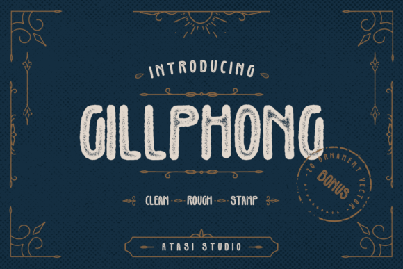 Gillphong: A Display Typeface for Editorial Personality
