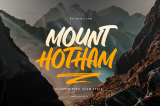 Hotham: A Timeless Font for Crafters and Creative Products