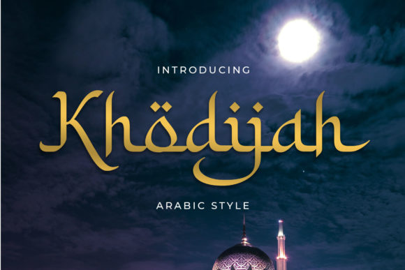 Khodijah: A Bold Statement Font for Modern Creatives