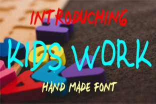 Kids Work: The Display Font for Campaigns That Need Character
