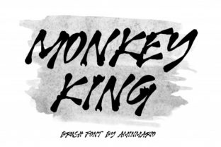 Monkey King: A Craft-Friendly Typeface for Your Products