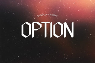 Option Font: The Modern Display Typeface for Scroll-Stopping Design