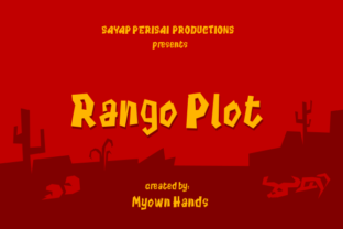 Rango Plot: A Display Font Designed for Distinct Branding