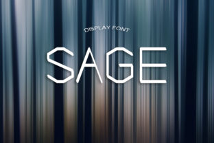 Sage: A Modern Display Font for Elevated Online Branding