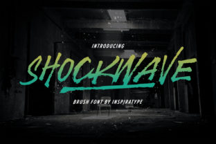The Shockwave Brush Font for Marketing Campaigns