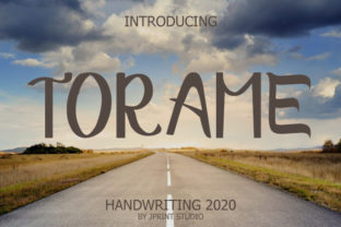 Torame Font: A Friendly Display Typeface for Branding