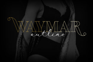 Waymar Outline: A Display Font For Elegant Branding Projects